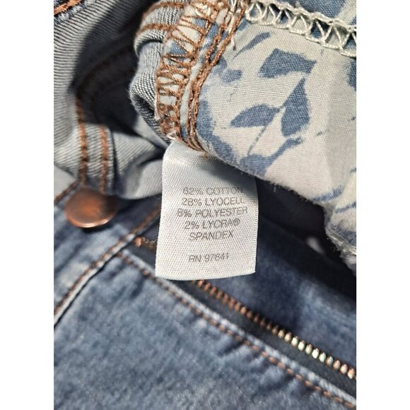 J. Jill Denim Women's Smooth Fit Straight Leg Cropped Jeans Size 6 - Picture 6 of 10